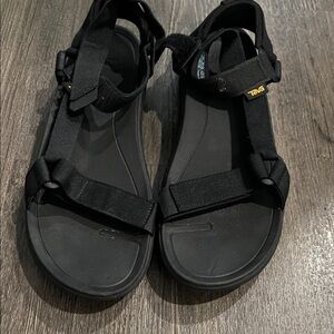 Teva Black Open-Toe Sandals